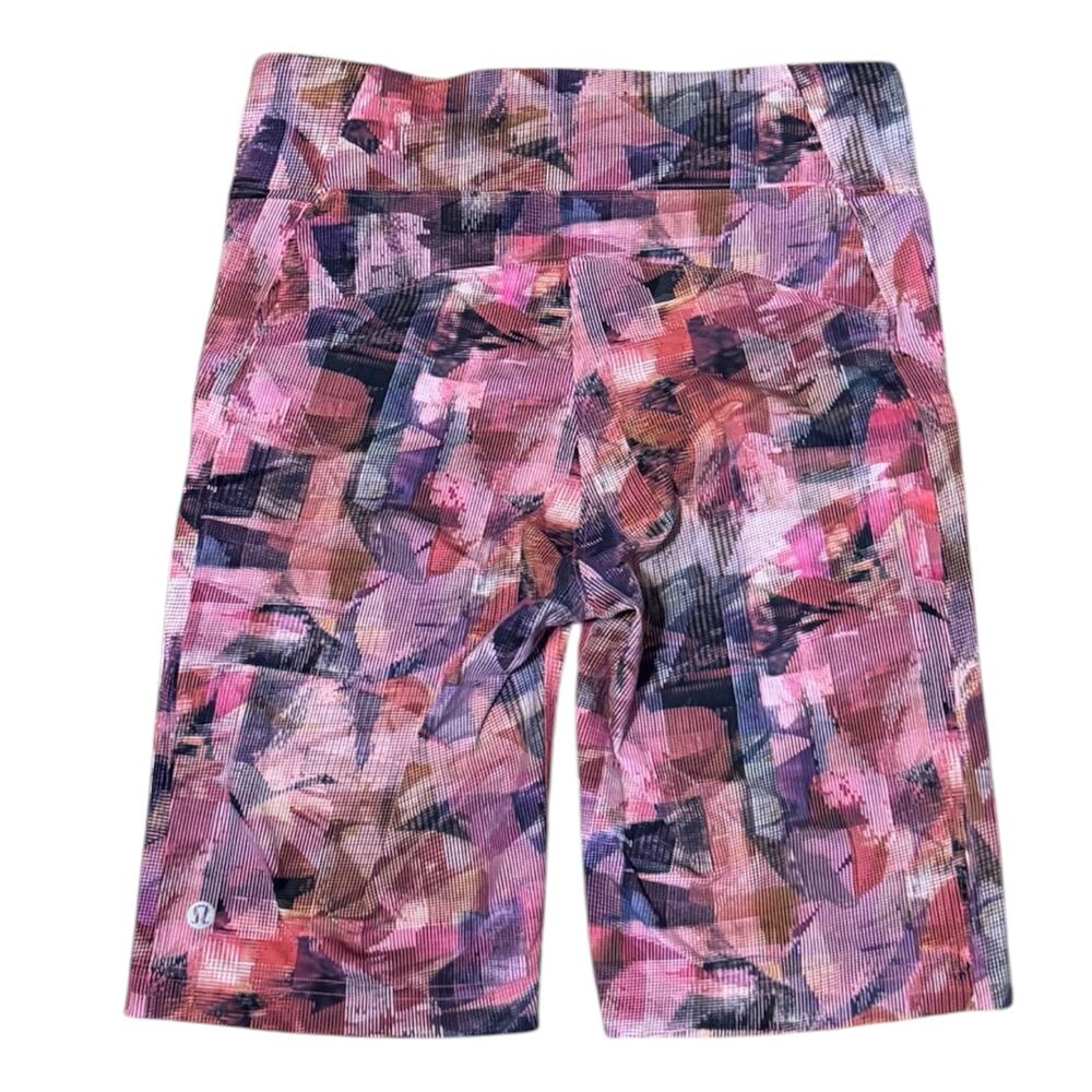 Lululemon On Pace Short Sun Dazed Multi Print Running Shorts - Picture 3 of 8